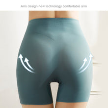 Load image into Gallery viewer, Women Leggings Traceless Thin High Waist Hip Raise Abdominal Safety Pants Anti-Going Out Ice Silk Leggings
