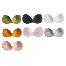 Load image into Gallery viewer, Underwear Chest Pad Multicolor Sponge Bra Pad Bra One Piece Coaster Macaron Color Chest Pads Underwear Accessories
