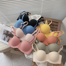 Load image into Gallery viewer, Women Solid Color Seamless Bra Push Up Bralette Underwear Bras Intimate Comfortable Bra Breathable Wireless Lingerie
