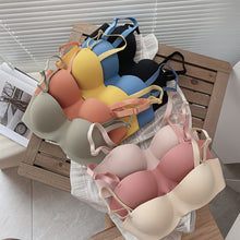 Load image into Gallery viewer, Women Solid Color Seamless Bra Push Up Bralette Underwear Bras Intimate Comfortable Bra Breathable Wireless Lingerie
