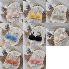 Load image into Gallery viewer, Women Solid Color Seamless Bra Push Up Bralette Underwear Bras Intimate Comfortable Bra Breathable Wireless Lingerie
