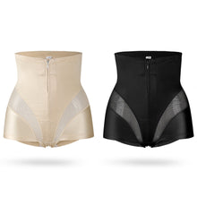 Load image into Gallery viewer, Zip High Waist Belly Pants Belly-lifting Hip Shaper Pants Thin Belly Waist Corset Hip Lift Pants for Women
