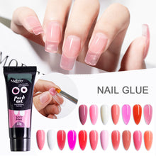 Load image into Gallery viewer, 15ml Nail Art Crystal Extension Glue Poly Gel Paper-free Nail Extension Glue Manicure Tools Manicure Accessories
