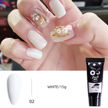 Load image into Gallery viewer, 15ml Nail Art Crystal Extension Glue Poly Gel Paper-free Nail Extension Glue Manicure Tools Manicure Accessories
