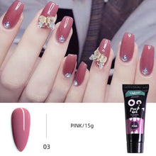 Load image into Gallery viewer, 15ml Nail Art Crystal Extension Glue Poly Gel Paper-free Nail Extension Glue Manicure Tools Manicure Accessories
