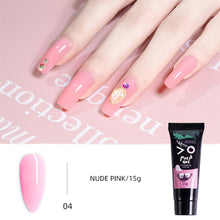 Load image into Gallery viewer, 15ml Nail Art Crystal Extension Glue Poly Gel Paper-free Nail Extension Glue Manicure Tools Manicure Accessories
