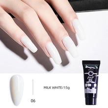 Load image into Gallery viewer, 15ml Nail Art Crystal Extension Glue Poly Gel Paper-free Nail Extension Glue Manicure Tools Manicure Accessories
