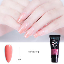 Load image into Gallery viewer, 15ml Nail Art Crystal Extension Glue Poly Gel Paper-free Nail Extension Glue Manicure Tools Manicure Accessories
