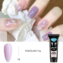 Load image into Gallery viewer, 15ml Nail Art Crystal Extension Glue Poly Gel Paper-free Nail Extension Glue Manicure Tools Manicure Accessories
