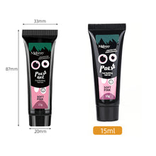 Load image into Gallery viewer, 15ml Nail Art Crystal Extension Glue Poly Gel Paper-free Nail Extension Glue Manicure Tools Manicure Accessories
