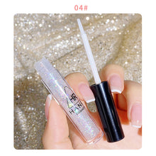 Load image into Gallery viewer, Pearlescent Fine Shimmering Eye Shadow Liquid Waterproof Eye Makeup Brightening Liquid Pearlized Eyeshadow Liquid
