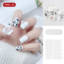 Load image into Gallery viewer, 24pcs/set Multicolor Nail Pieces Fake Nail Patches Detachable Reusable Nails Extensions Nail Art Accessories
