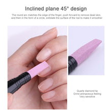 Load image into Gallery viewer, Nail Art Quartz Pen Double-ended Multi-function Peeling Repairing Polishing Pen Nail Tools Nail Art Accessories
