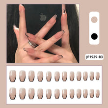 Load image into Gallery viewer, 24pcs/set Multicolor Manicure Nail Pieces Nail Patches Removable Fake Nails Extensions Nail Art Accessories
