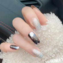 Load image into Gallery viewer, 24pcs/set Multicolor Manicure Nail Pieces Nail Patches Removable Fake Nails Extensions Nail Art Accessories

