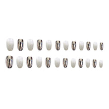 Load image into Gallery viewer, 24pcs/set Multicolor Manicure Nail Pieces Nail Patches Removable Fake Nails Extensions Nail Art Accessories
