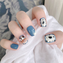 Load image into Gallery viewer, 24pcs/set Multicolor Nail Pieces Fashion Fake Nail Patches Removable Fake Nails Extensions Nail Art Accessories
