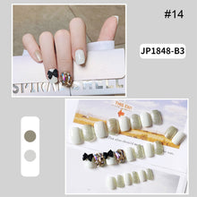 Load image into Gallery viewer, 24pcs/set Multicolor Nail Pieces Fashion Fake Nail Patches Removable Fake Nails Extensions Nail Art Accessories
