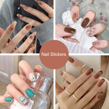 Load image into Gallery viewer, 24pcs/set Matte Multicolor Nail Pieces Fashion Nail Patches Removable Fake Nails Extensions Nail Art Accessories
