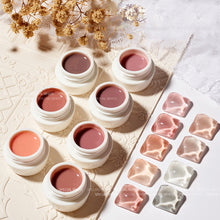 Load image into Gallery viewer, 5ml Solid Canned Ice Muscle Nail Polish Glue Solid Painted Light Therapy Glue Multicolor Nail Glue Nail Accessories
