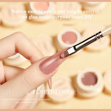 Load image into Gallery viewer, 5ml Solid Canned Ice Muscle Nail Polish Glue Solid Painted Light Therapy Glue Multicolor Nail Glue Nail Accessories
