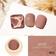 Load image into Gallery viewer, 5ml Solid Canned Ice Muscle Nail Polish Glue Solid Painted Light Therapy Glue Multicolor Nail Glue Nail Accessories
