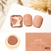 Load image into Gallery viewer, 5ml Solid Canned Ice Muscle Nail Polish Glue Solid Painted Light Therapy Glue Multicolor Nail Glue Nail Accessories
