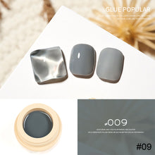 Load image into Gallery viewer, 5ml Solid Canned Ice Muscle Nail Polish Glue Solid Painted Light Therapy Glue Multicolor Nail Glue Nail Accessories
