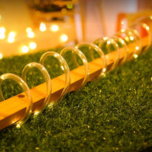 Load image into Gallery viewer, Solar Power Light String Lights 8Mode Waterproof Fairy Lights 7M 12M 22M Rope Light Outdoor Garden Light Tube
