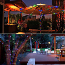 Load image into Gallery viewer, Solar Power Light String Lights 8Mode Waterproof Fairy Lights 7M 12M 22M Rope Light Outdoor Garden Light Tube
