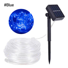 Load image into Gallery viewer, Solar Power Light String Lights 8Mode Waterproof Fairy Lights 7M 12M 22M Rope Light Outdoor Garden Light Tube
