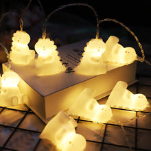 Load image into Gallery viewer, Cartoon Unicorn LED Light String Animal String Fairy Light Battery For Baby Children Room Decoration Indoor Wedding Party Decoration
