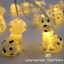 Load image into Gallery viewer, Cartoon Unicorn LED Light String Animal String Fairy Light Battery For Baby Children Room Decoration Indoor Wedding Party Decoration

