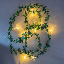 Load image into Gallery viewer, Cherry Blossom String Light Garland Leaves Fairy Christmas Wedding Party Table Decor Light USB Vine String Light
