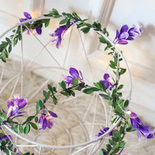 Load image into Gallery viewer, Flower String Light Garland Leaves Fairy Christmas Wedding Party Table Decor Light Battery Operated Vine String Light

