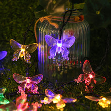 Load image into Gallery viewer, 10/20/40LED Butterfly Light String Fairy Light Battery For Baby Children Room Decoration Indoor Wedding Party Decoration
