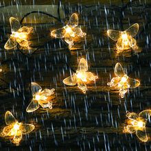 Load image into Gallery viewer, 10/20/40LED Butterfly Light String Fairy Light Battery For Baby Children Room Decoration Indoor Wedding Party Decoration
