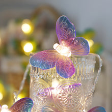Load image into Gallery viewer, 10/20/40LED Butterfly Light String Fairy Light Battery For Baby Children Room Decoration Indoor Wedding Party Decoration
