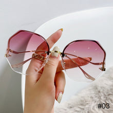 Load image into Gallery viewer, Frameless Sunglasses Fashion Simple Sunglasses UV Protection Personality Sunglasses Women Sunglasses Outdoor Glasses
