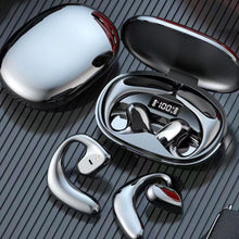 Load image into Gallery viewer, 5.1 Air Conduction Bluetooth Headphones Noise Reduction LED Display Wireless Earphone with Mic Sport Waterproof Headsets Earbuds
