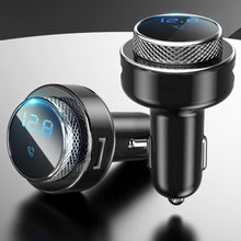 Load image into Gallery viewer, Car Bluetooth Player Auto MP3 QC3.0 Music Player Fast Vehicle Charger Portable FM Transmitter
