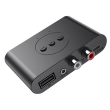 Load image into Gallery viewer, Bluetooth 5.0 Audio Receiver NFC U Disk RCA 3.5mm AUX USB Stereo Music Wireless Adapter With Mic For Car Kit Speaker Amplifier
