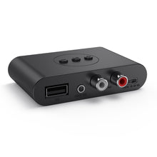 Load image into Gallery viewer, Bluetooth 5.0 Audio Receiver NFC U Disk RCA 3.5mm AUX USB Stereo Music Wireless Adapter With Mic For Car Kit Speaker Amplifier
