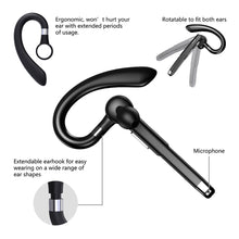 Load image into Gallery viewer, Bluetooth Earphones 5.1 Headphones Stereo Handsfree Noise Canceling Wireless Business Headset With HD Mic For All Smart Phones
