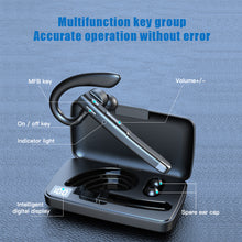 Load image into Gallery viewer, Bluetooth Earphones 5.1 Headphones Stereo Handsfree Noise Canceling Wireless Business Headset With HD Mic For All Smart Phones
