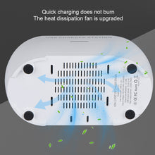 Load image into Gallery viewer, Multi-port mobile phone charger 12/18/24/30 port 5V2A fast intelligent identification porous USB charger
