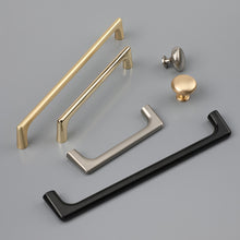 Load image into Gallery viewer, Nordic Style Cabinet Pull Cabinet Knob Door Pulls Home Zinc Alloy Kitchen Cupboard Pulls Drawer Knobs Furniture Handle Hardware
