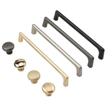 Load image into Gallery viewer, Nordic Style Cabinet Pull Cabinet Knob Door Pulls Home Zinc Alloy Kitchen Cupboard Pulls Drawer Knobs Furniture Handle Hardware
