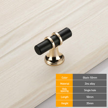 Load image into Gallery viewer, Cabinet Pull Cabinet Knob Door Pulls Home Zinc Alloy Kitchen Cupboard Pulls Drawer Knobs Furniture Handle Hardware
