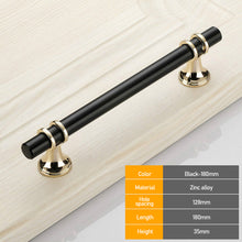 Load image into Gallery viewer, Cabinet Pull Cabinet Knob Door Pulls Home Zinc Alloy Kitchen Cupboard Pulls Drawer Knobs Furniture Handle Hardware

